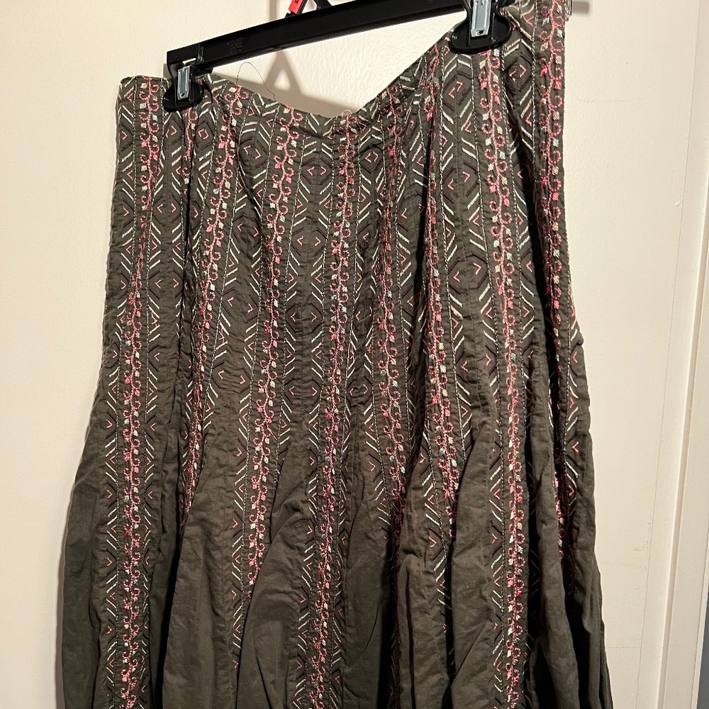 Silkland Embroidered Skirt